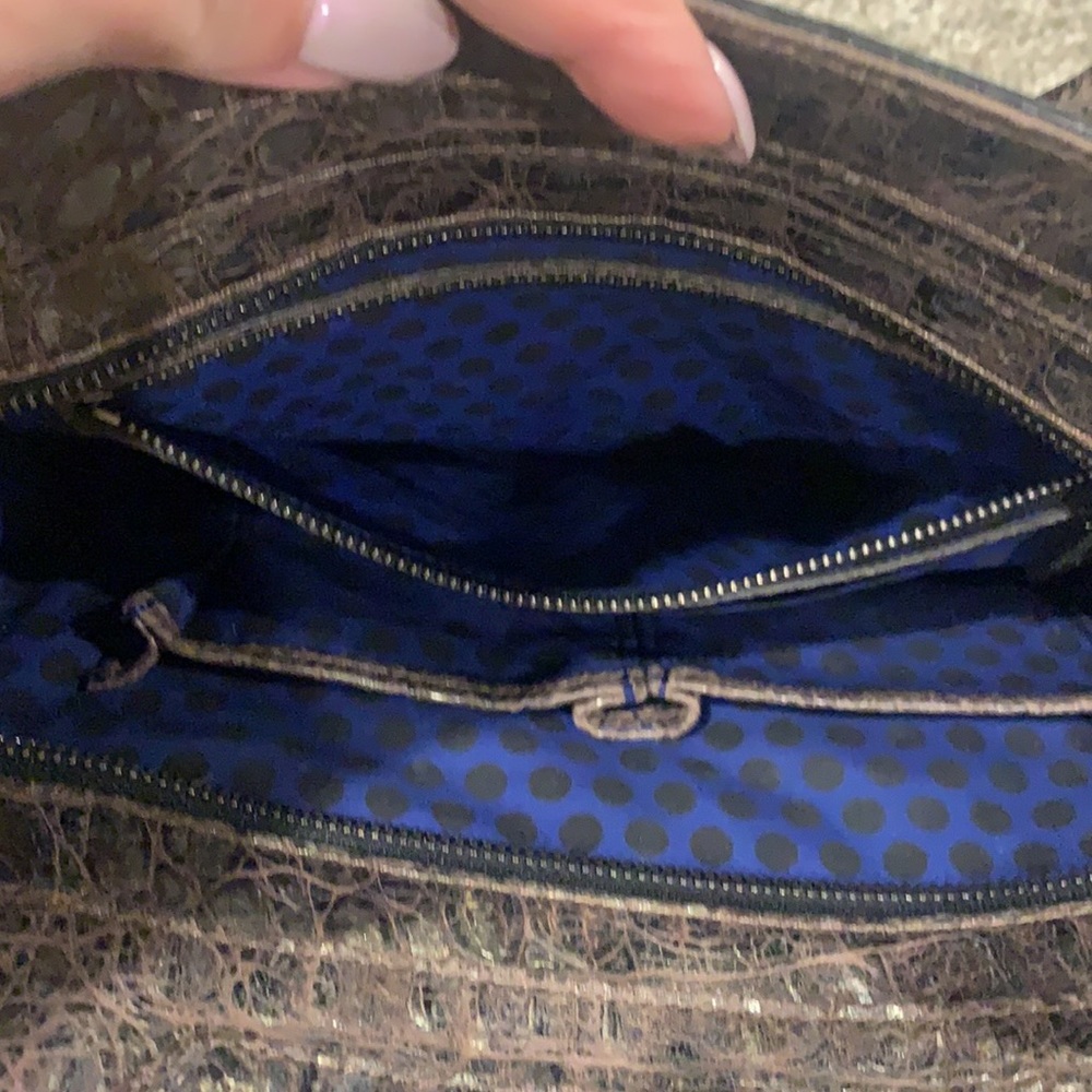 Rebecca Minkoff Desire Gunmetal Handbag (retail $550) - Picture 8 of 12